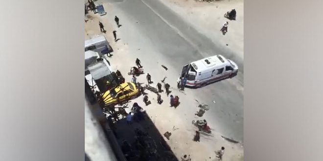 motorcycle-bomb-Afrin-city-Aleppo-countrsyide